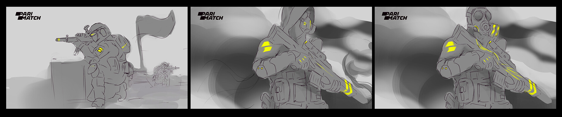 bw viktor-kolodiazhnyi cs-go digital art